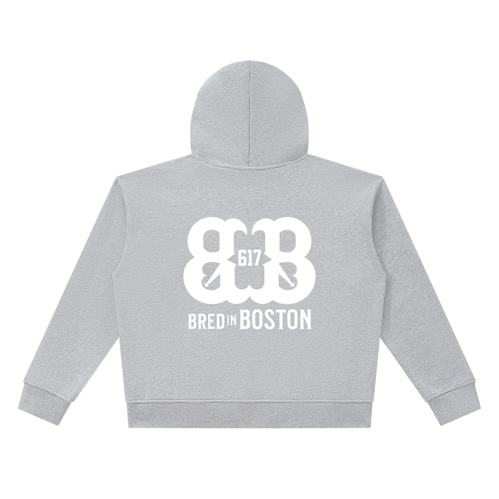Unisex Heavyweight Full Zip Boxy Hoodie