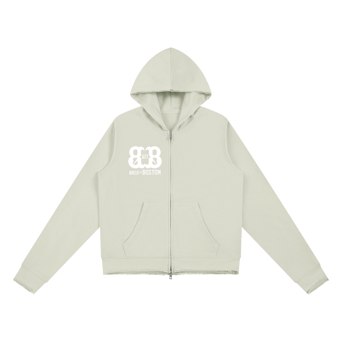 Women’s Raw Edge Full Zip Hoodie