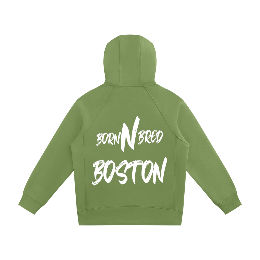 Unisex Raglan Full Zip Hoodie
