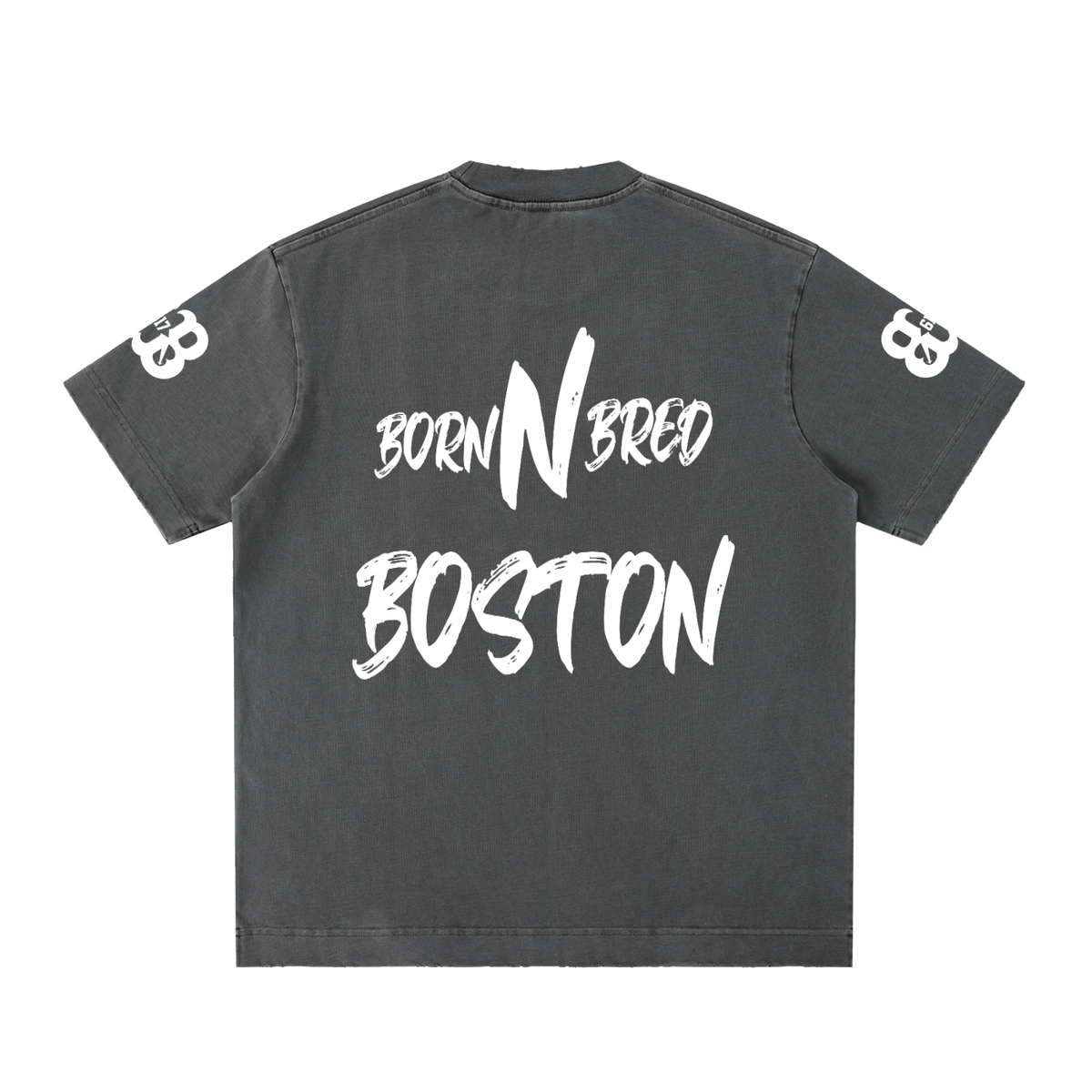 Heavyweight Vintage Washed Frayed T-Shirt