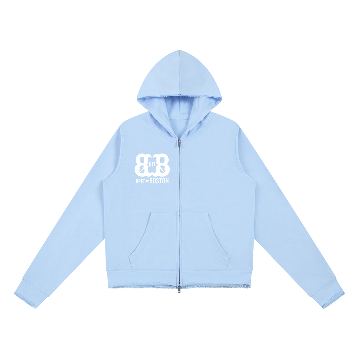Women’s Raw Edge Full Zip Hoodie