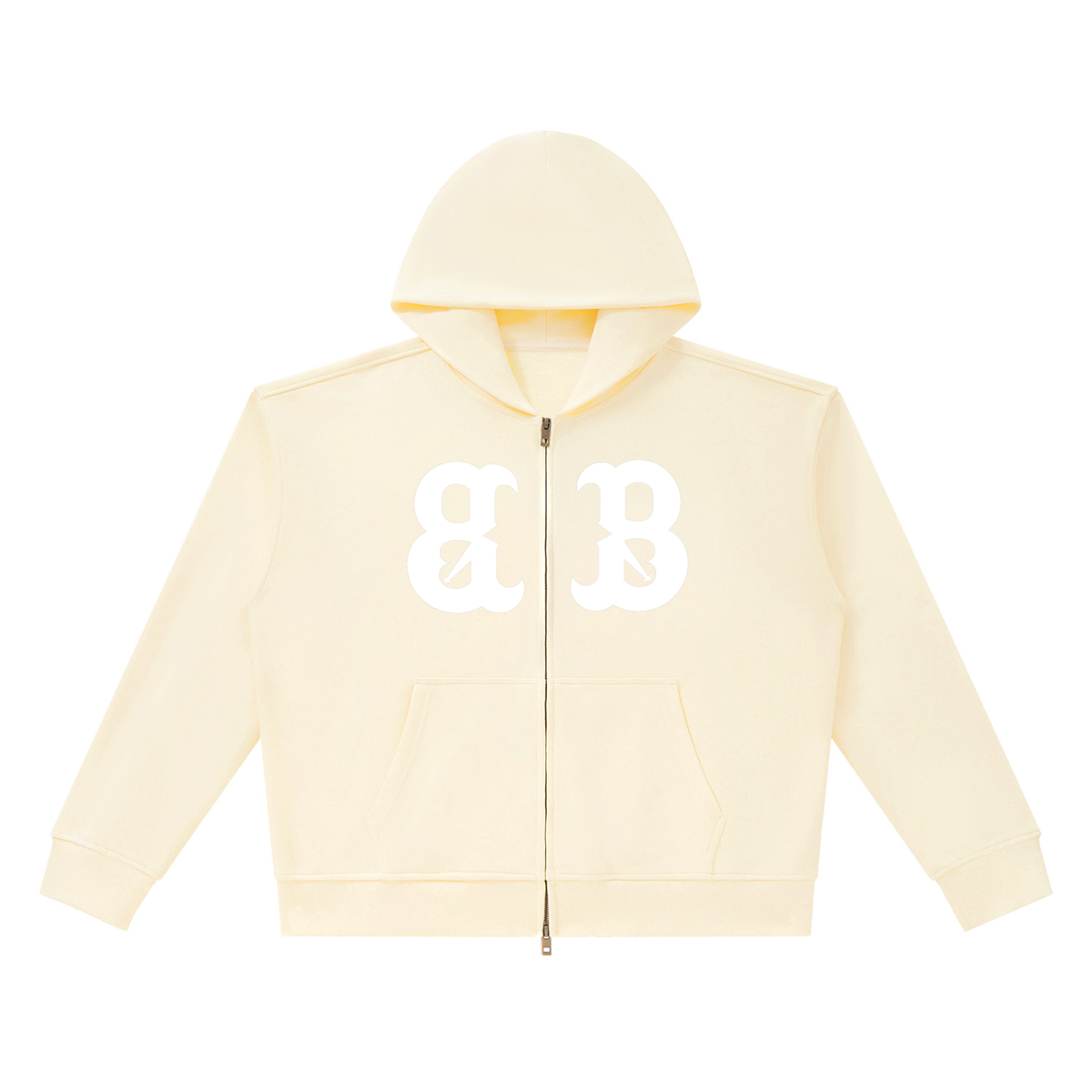 Unisex Heavyweight Full Zip Boxy Hoodie