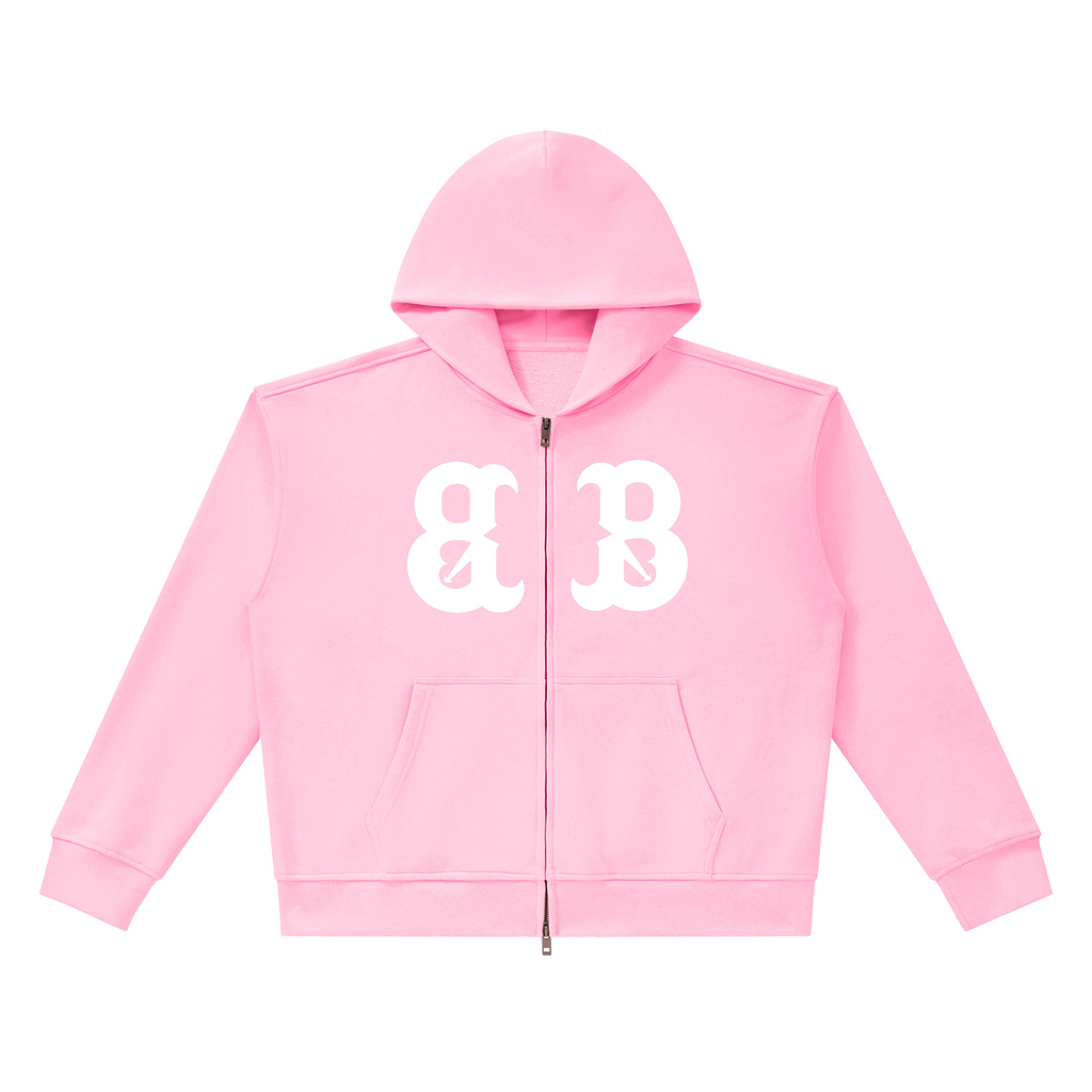 Unisex Heavyweight Full Zip Boxy Hoodie
