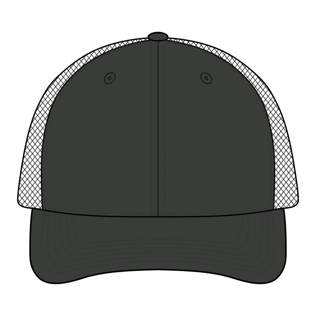 Camo Mesh Back Cap — "Bred in Boston" 617 Logo