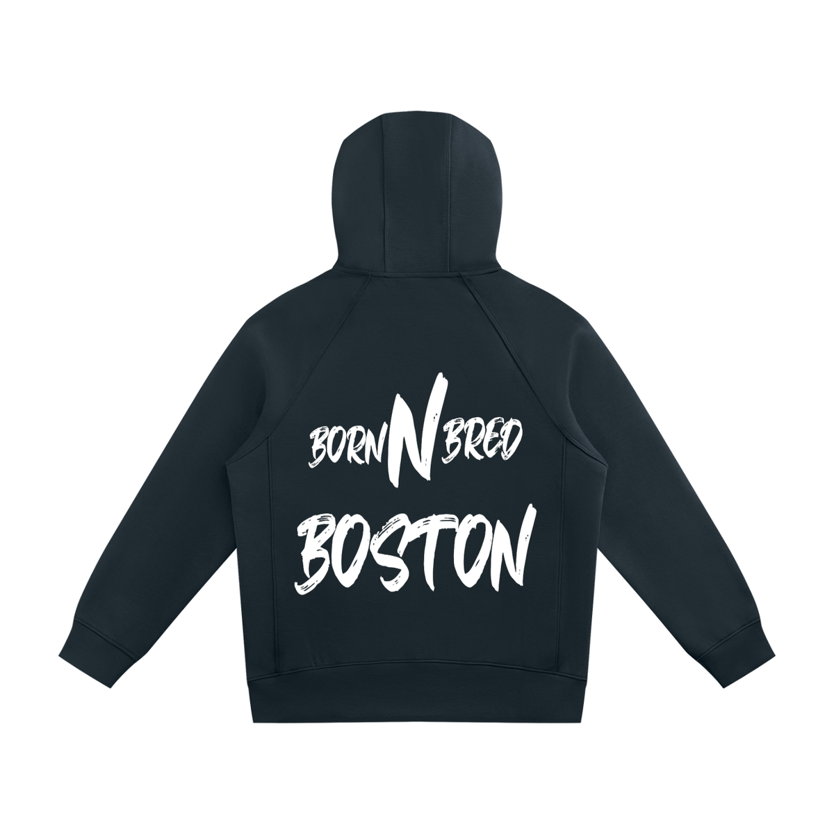 Unisex Raglan Full Zip Hoodie