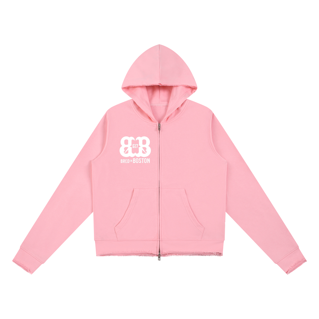 Women’s Raw Edge Full Zip Hoodie