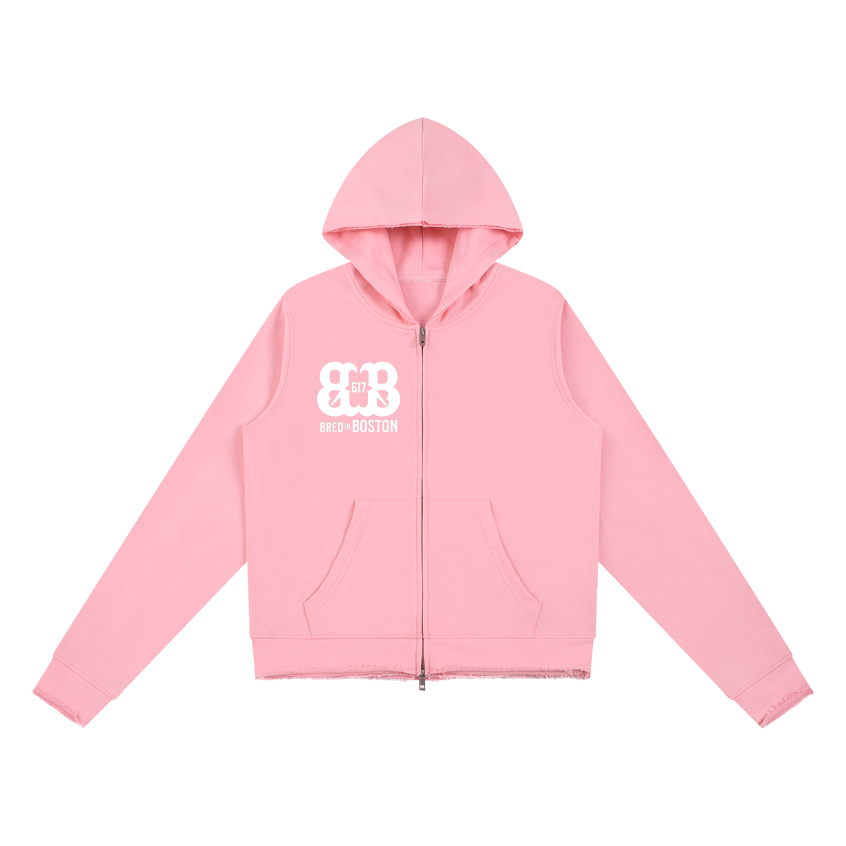 Women’s Raw Edge Full Zip Hoodie