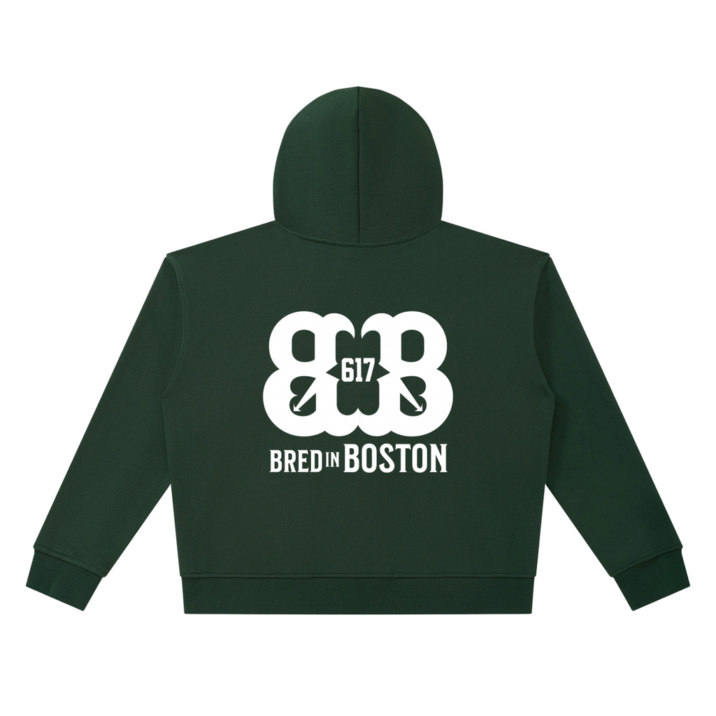 Unisex Heavyweight Full Zip Boxy Hoodie