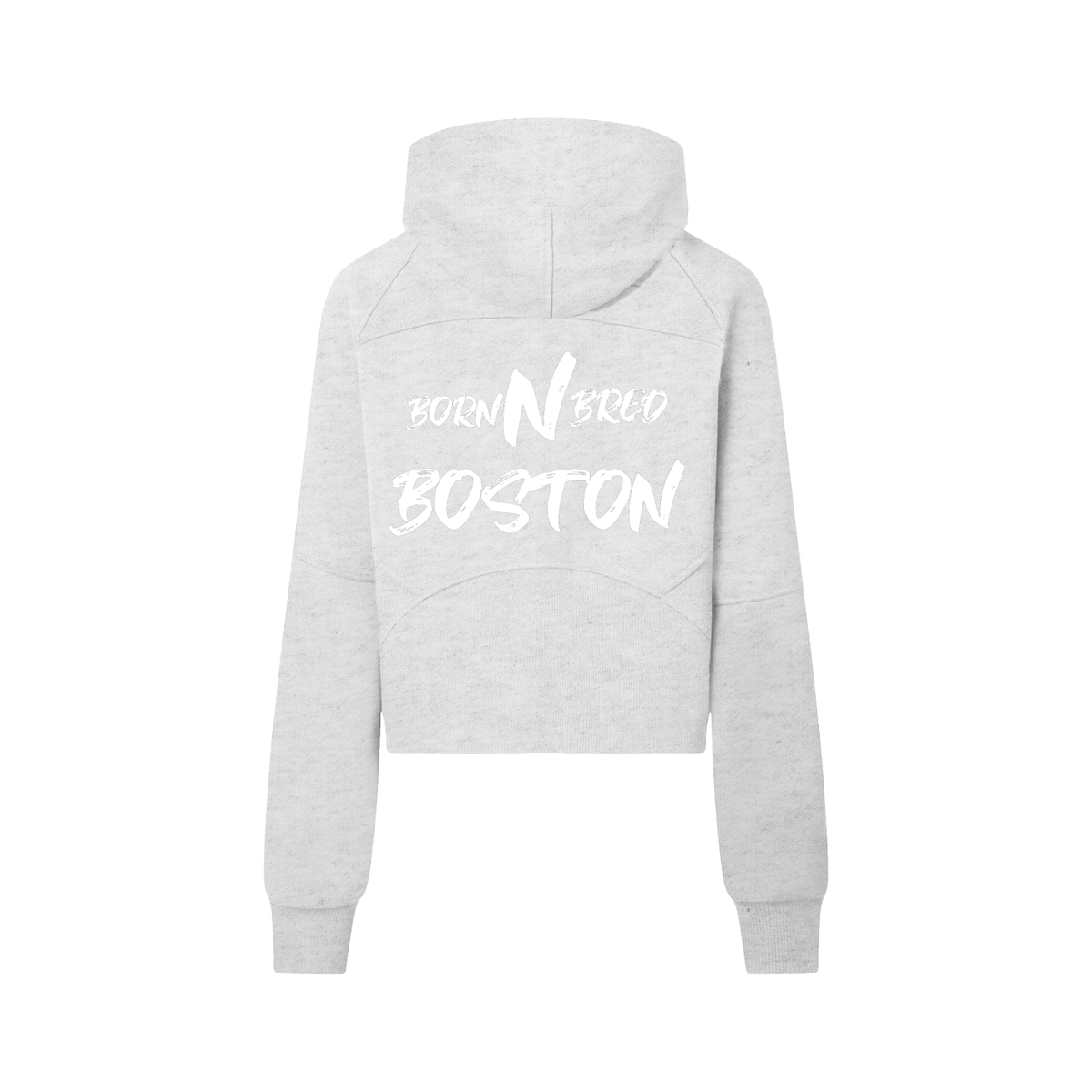 Cropped Half-Zip Hoodie