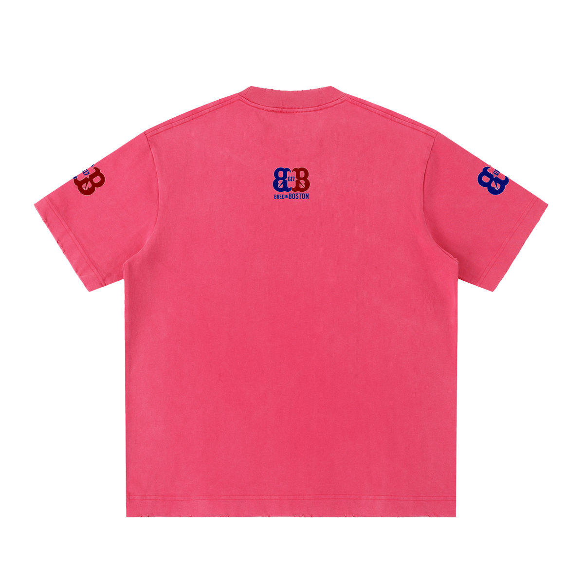Heavyweight Vintage Washed Frayed T-Shirt