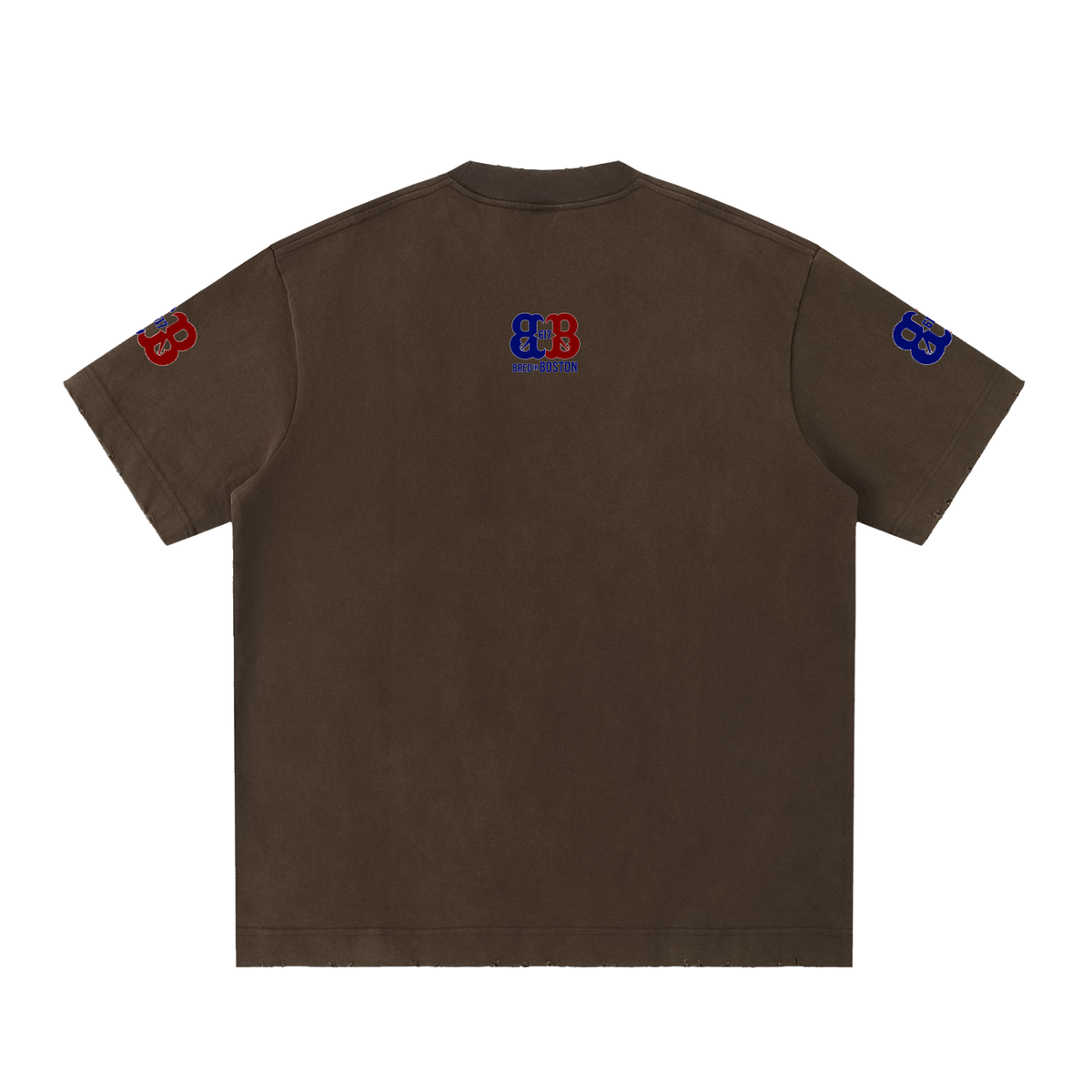 Heavyweight Vintage Washed Frayed T-Shirt