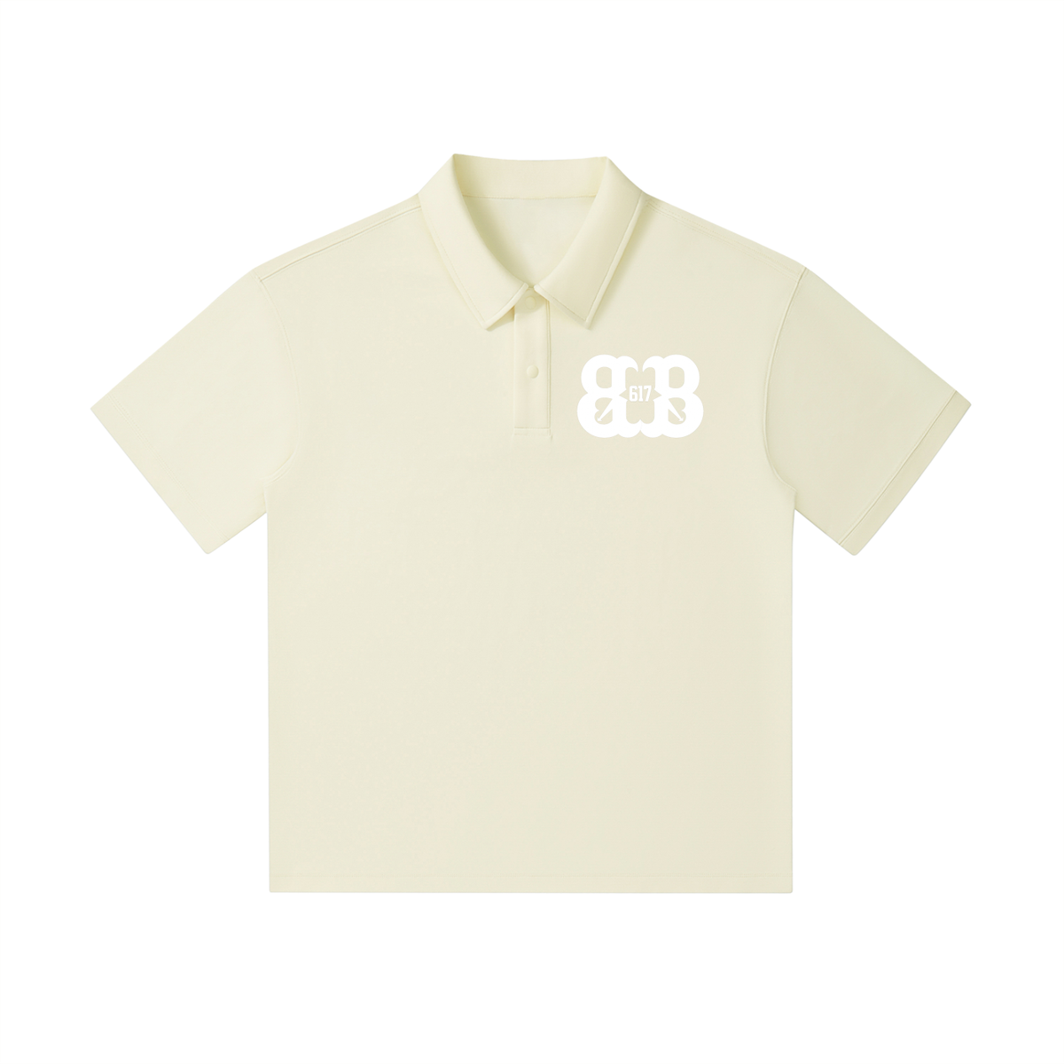 Drop Shoulder Short-Sleeve Polo