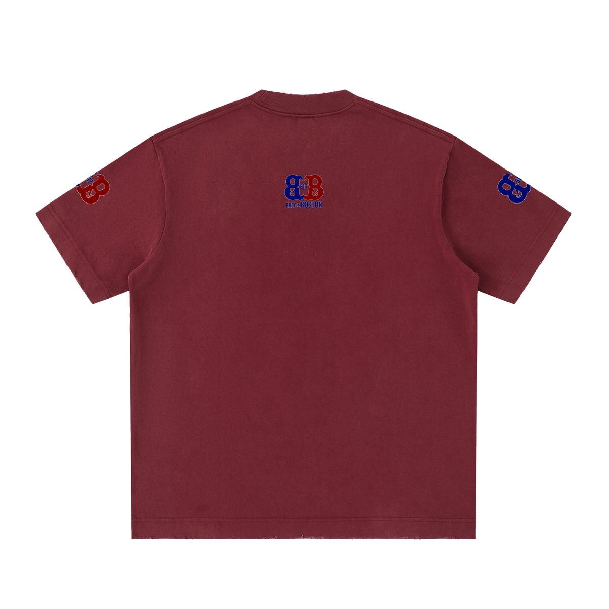 Heavyweight Vintage Washed Frayed T-Shirt