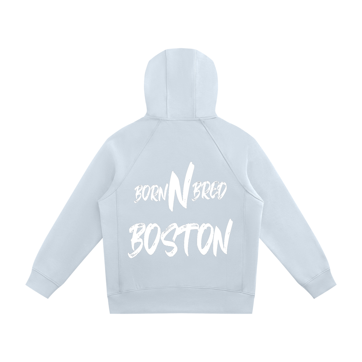 Unisex Raglan Full Zip Hoodie