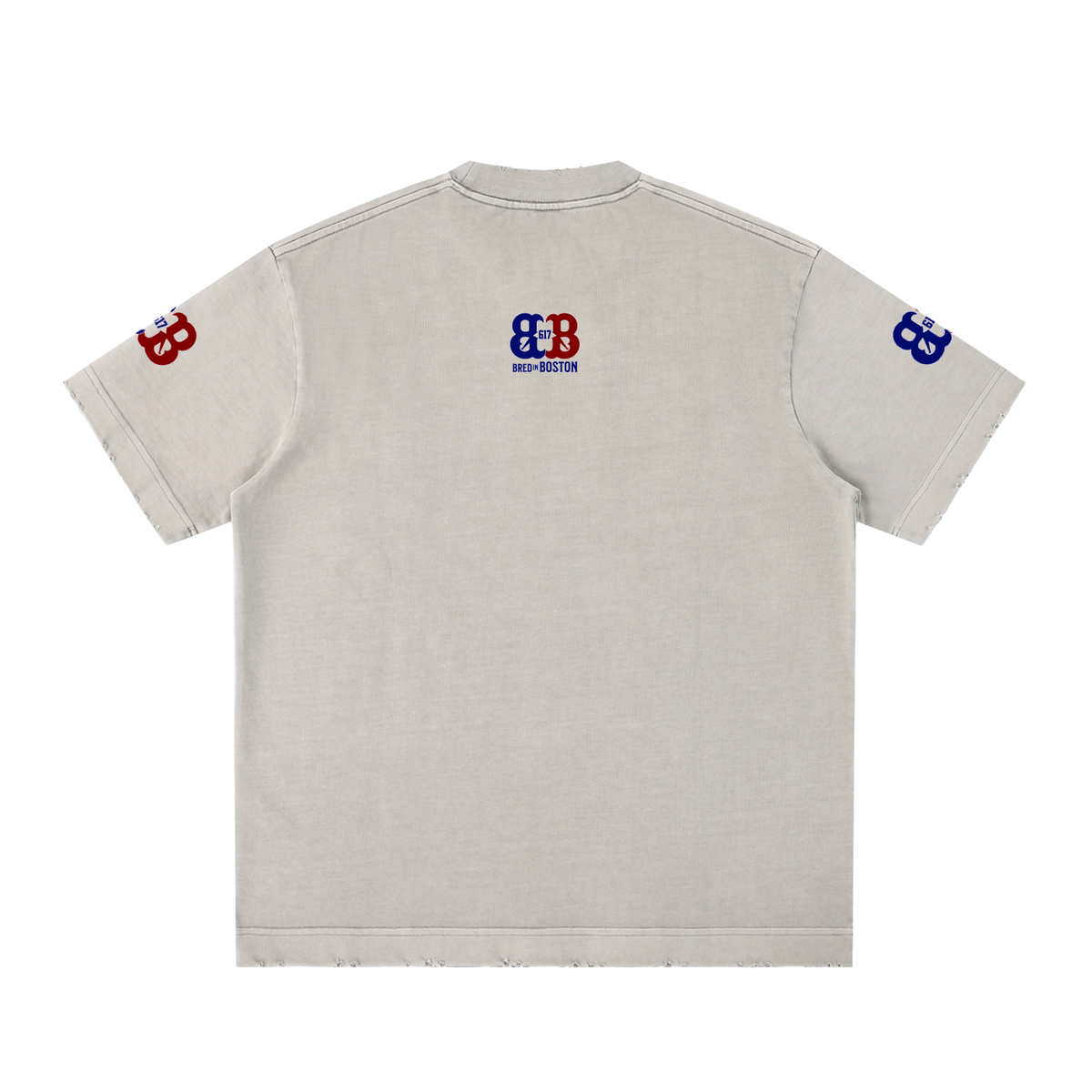 Heavyweight Vintage Washed Frayed T-Shirt