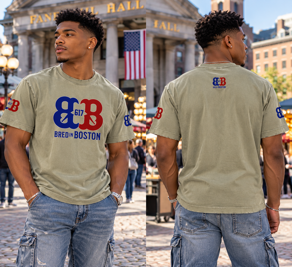 Heavyweight Vintage Washed Frayed T-Shirt