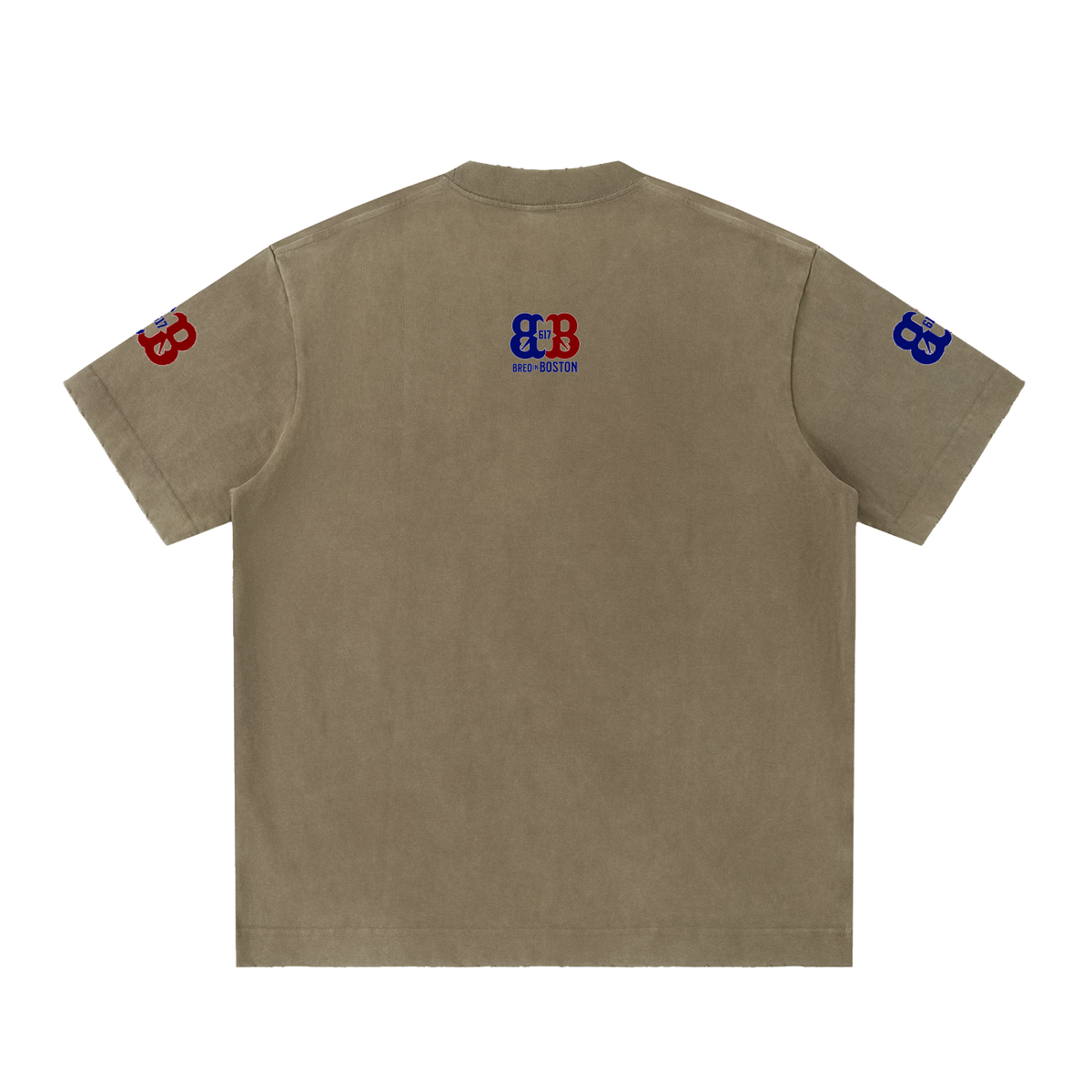 Heavyweight Vintage Washed Frayed T-Shirt