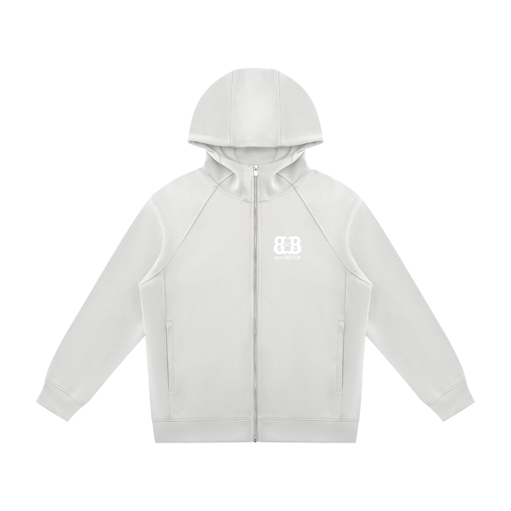 Unisex Raglan Full Zip Hoodie