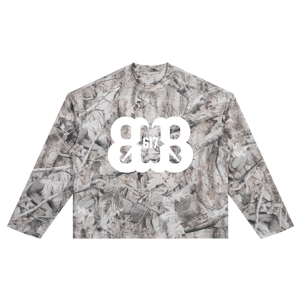 Unisex Tree Camo Waffle T-Shirt