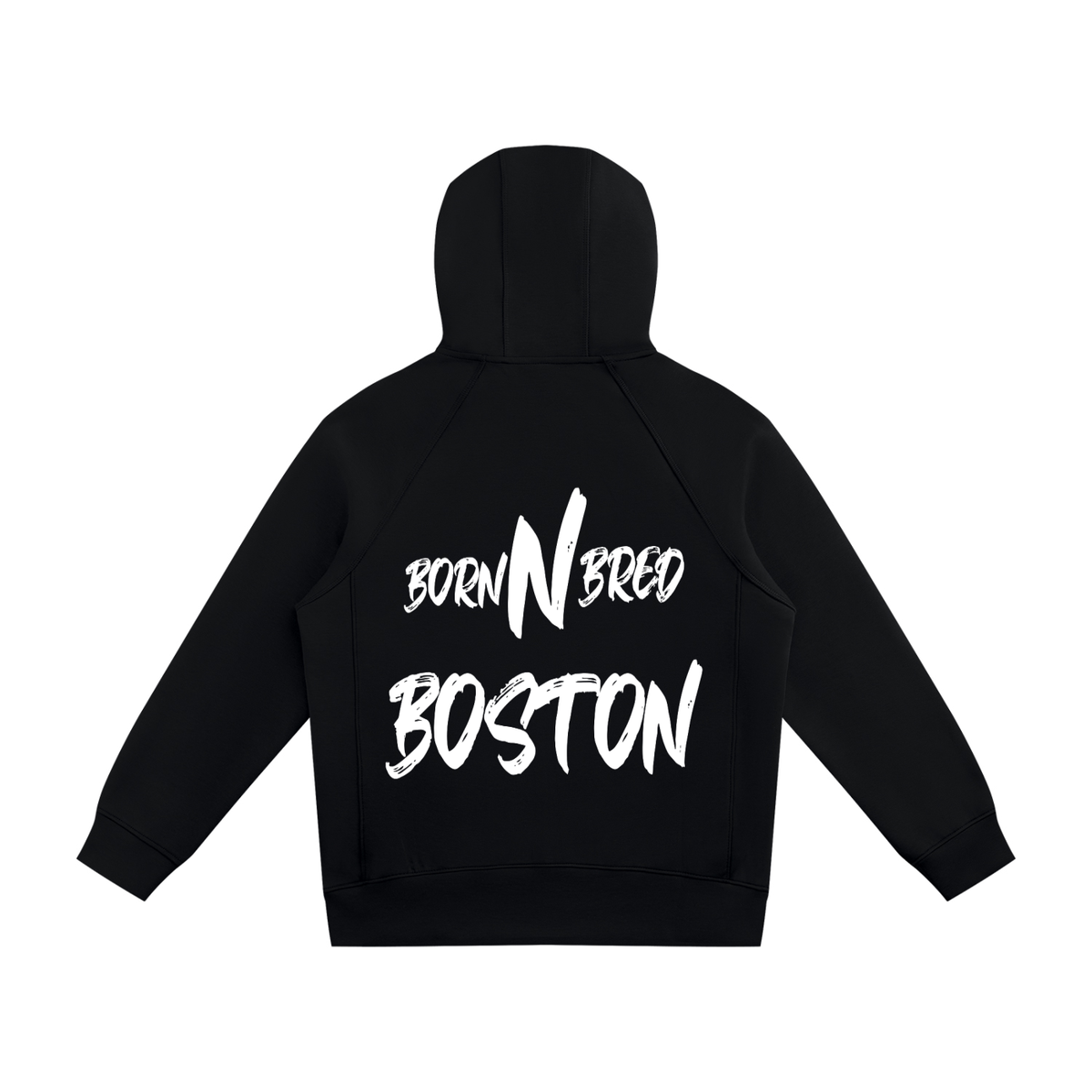 Unisex Raglan Full Zip Hoodie
