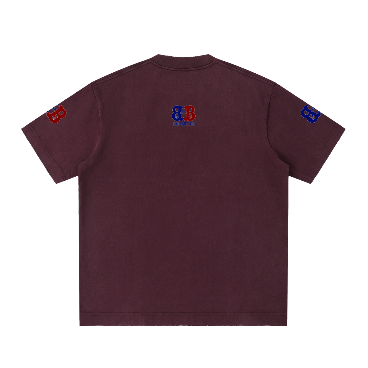 Heavyweight Vintage Washed Frayed T-Shirt