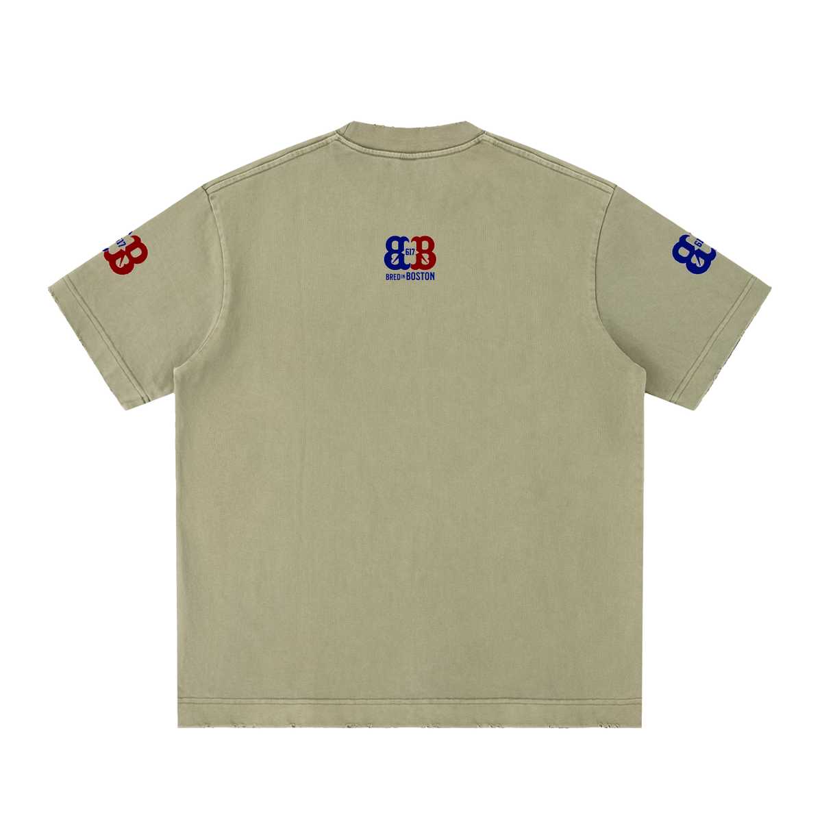 Heavyweight Vintage Washed Frayed T-Shirt