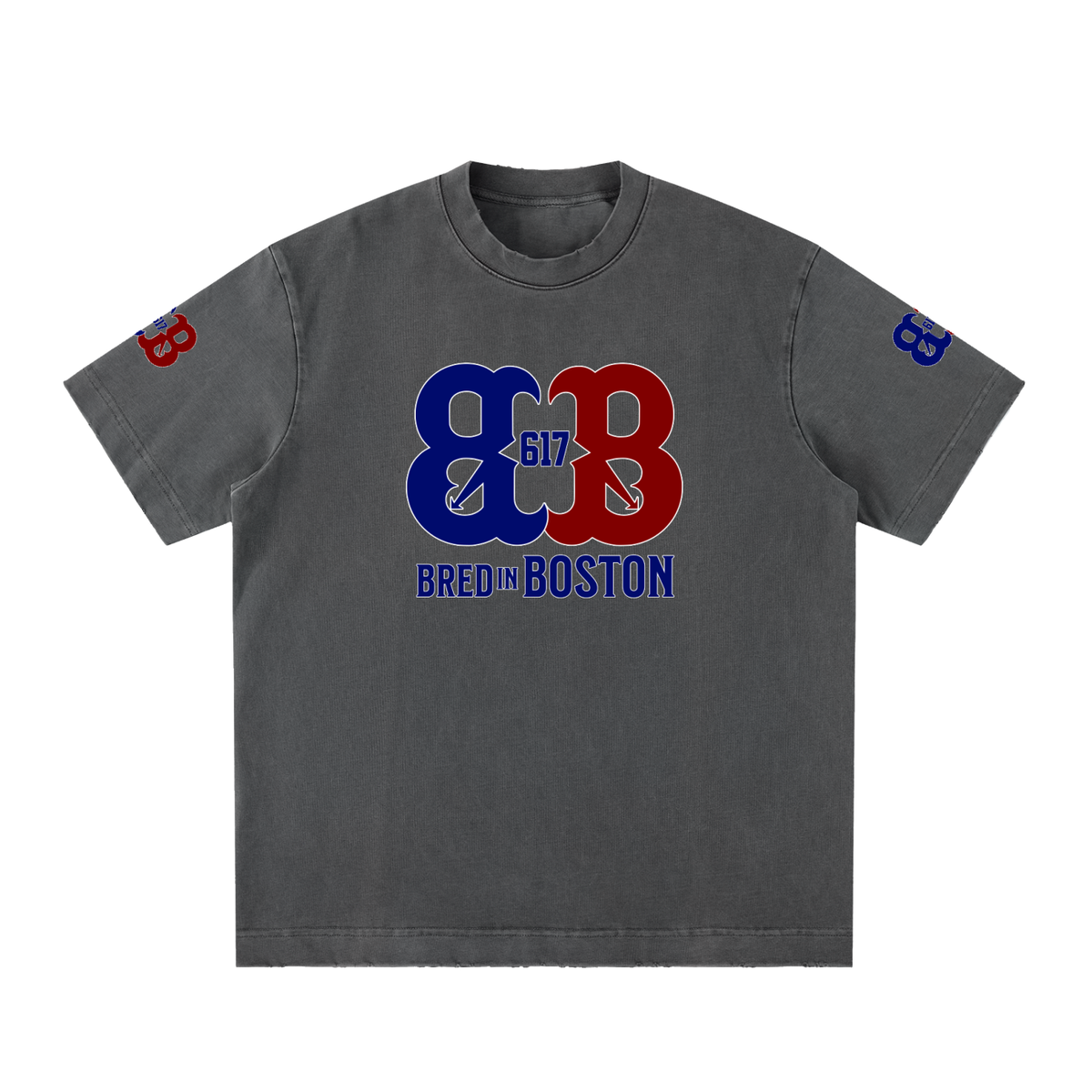 Heavyweight Vintage Washed Frayed T-Shirt