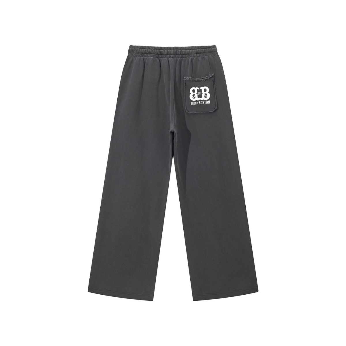 Snow Washed Raw Edge Sweatpants