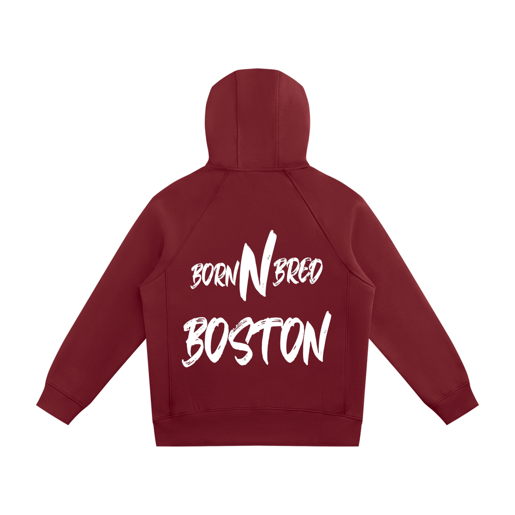 Unisex Raglan Full Zip Hoodie