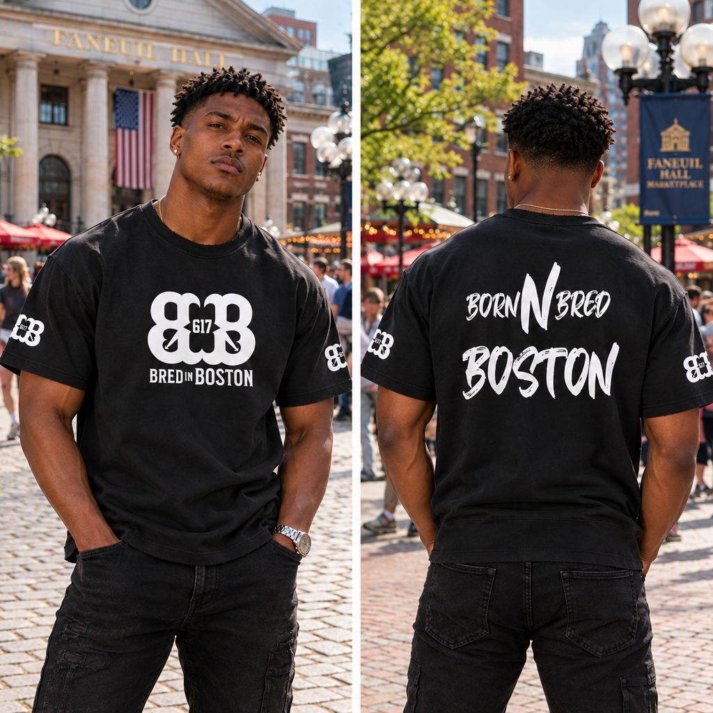 Updated black shirt front-and-back image